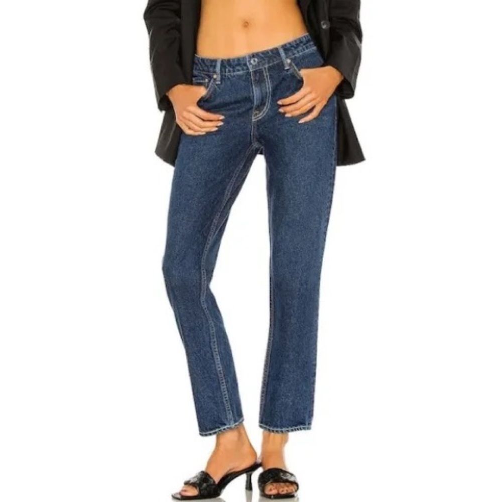GRLFRND The Kate Low Rise Slim Crop in Pacific Palisades
Size 27